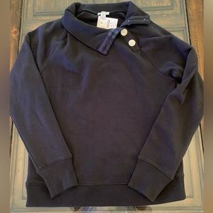 NWT J.Crew Sweater with Tartan Detail size XS